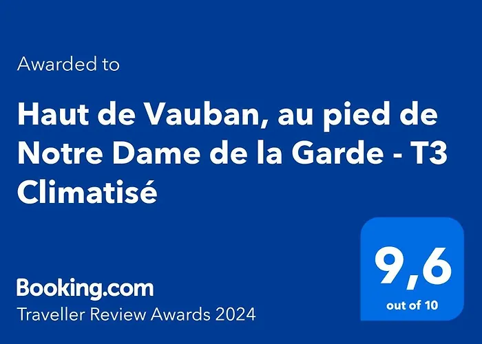 Haut De Vauban, Au Pied De Notre Dame De La Garde - T3 Climatise